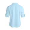 New Men's Casual Blouse Cotton Linen Shirt Loose Tops Long Sleeve Tee Shirt Spring Autumn Casual Handsome Men's Shirts