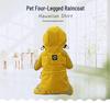 Full-Coverage Waterproof Dog Raincoat for Small Breeds
