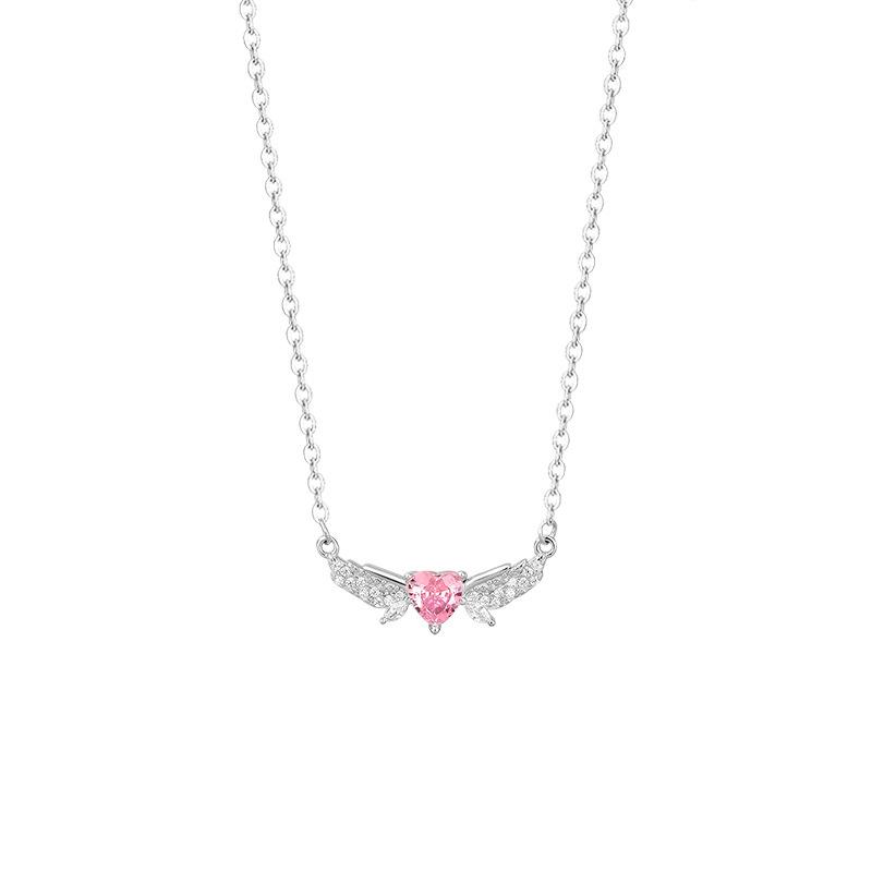 

Sweet Wings and Love Girl Light Luxury High-end Niche Design Clavicle Chain