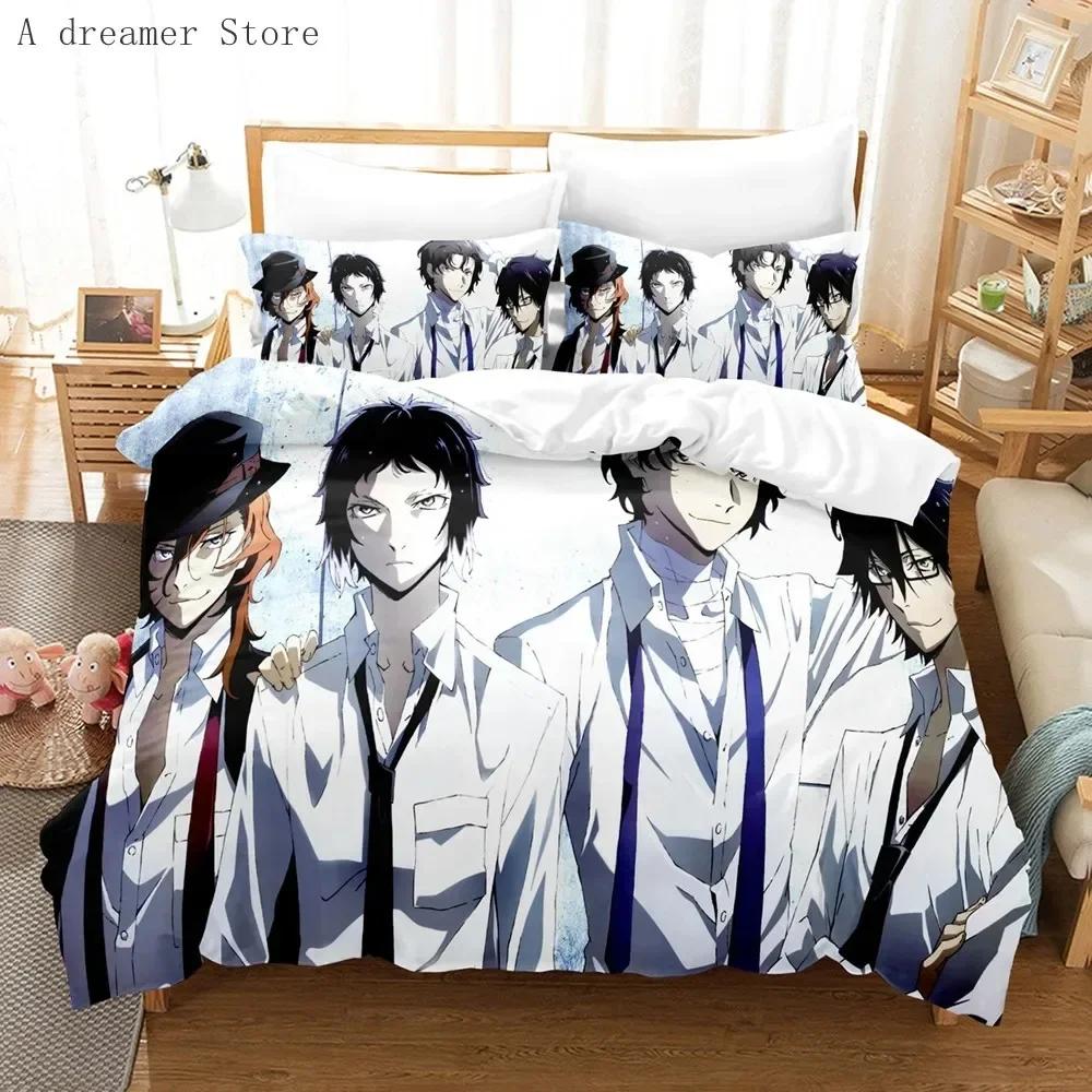 Bungo Stray Dogs Nakahara Chuuya Bedding Set Single Twin Double Queen King Cal King Size Bed Linen Set