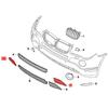 For BMW X3 E83 2007 2008 2009 2010 Car Front Bumper Lower Grille Trim Cover Lid Cap 51113416205 51113416206