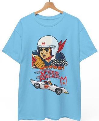 Go Speed Racer T Shirt Retro Comic Anime Fresh Prince Cool UNISEX  T-shirt