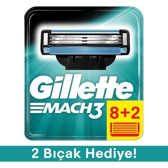 

Сменные лезвия для бритвы Gillette Mach3, 10 шт. в картонной упаковке