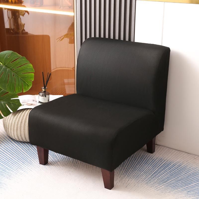 Husă Scaun Gras Culoare Solidă, Husă Sofá Simplă Fără Cotiere Hotel Husă Elastică Scaun Gras Husă Protectoare Scaun Gras