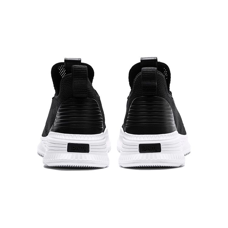 Puma Avid Fight Or Flight Low Top Running Shoes Men Shoes Black White 366916-03