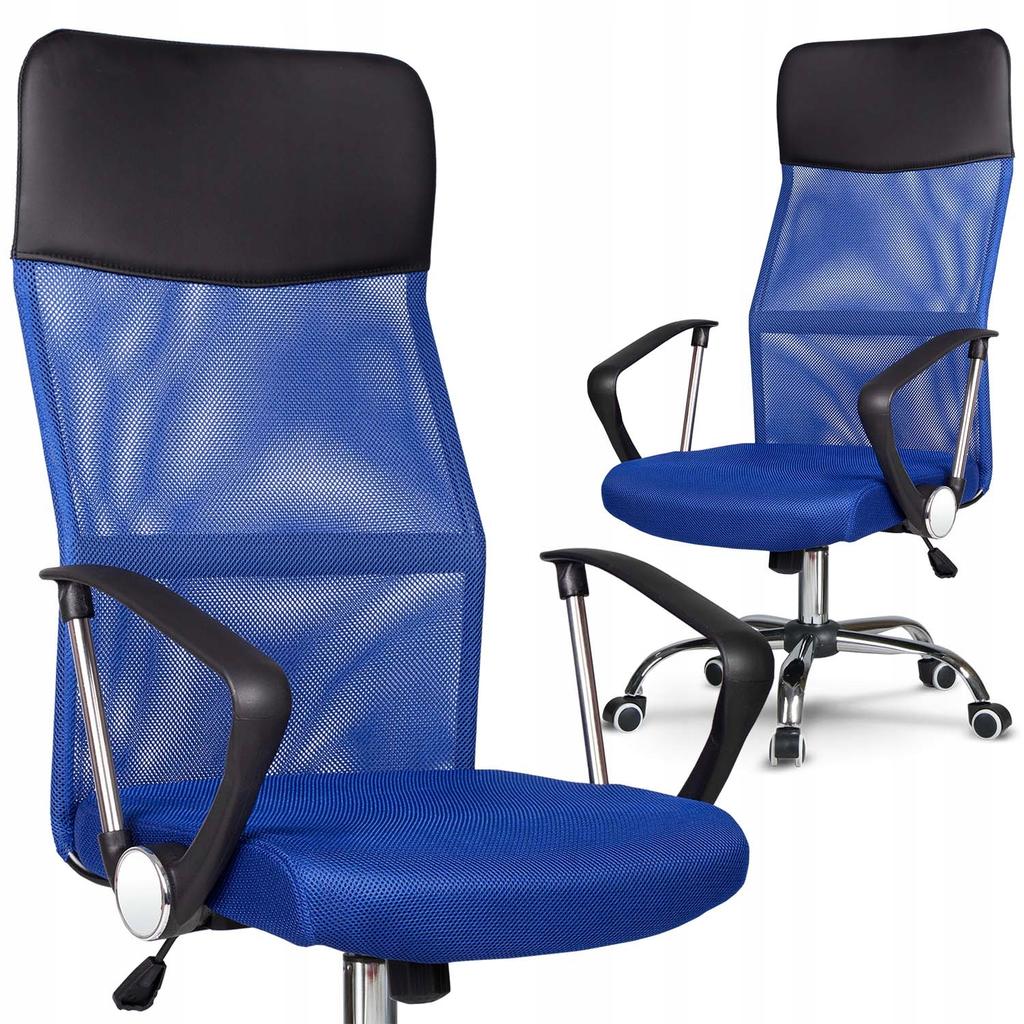 XENOS swivel chair for office, blue