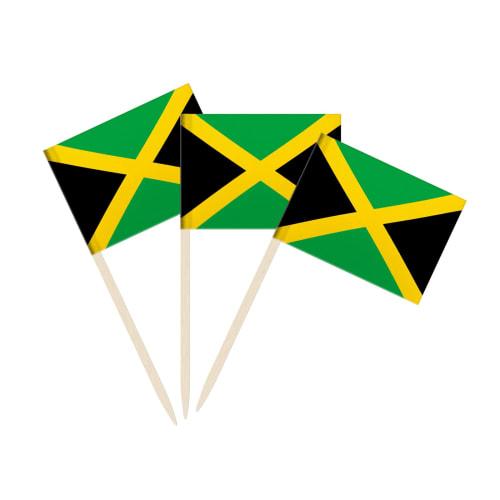 

Jamaican Flag Toothpick Flags, Cocktail Picks, Mini Sticks, Cupcake Toppers, Country Picks, Party Decorations, Celebration, Cocktail, Food Bar, Cake F