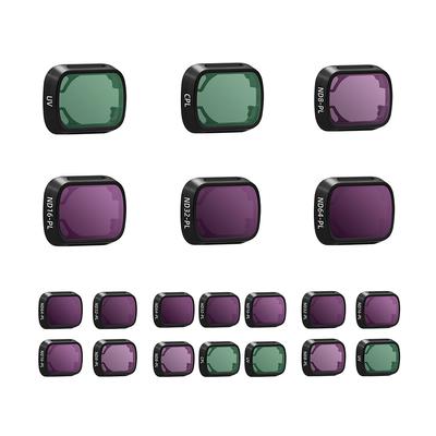 Aluminum Alloy Glass Lens Protective Filter Glass Protection Filter Lens UV CPL Replacement Drone Accessories for DJI Mini 3 Pro