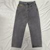 ZYLLO Jeans Pantalones Y2k Jeans Negros Pierna Ancha Hombre Retro Sueltos Moda Pantalones de Moda Hip-Hop Streetwear Y2k American Street Casual Jeans