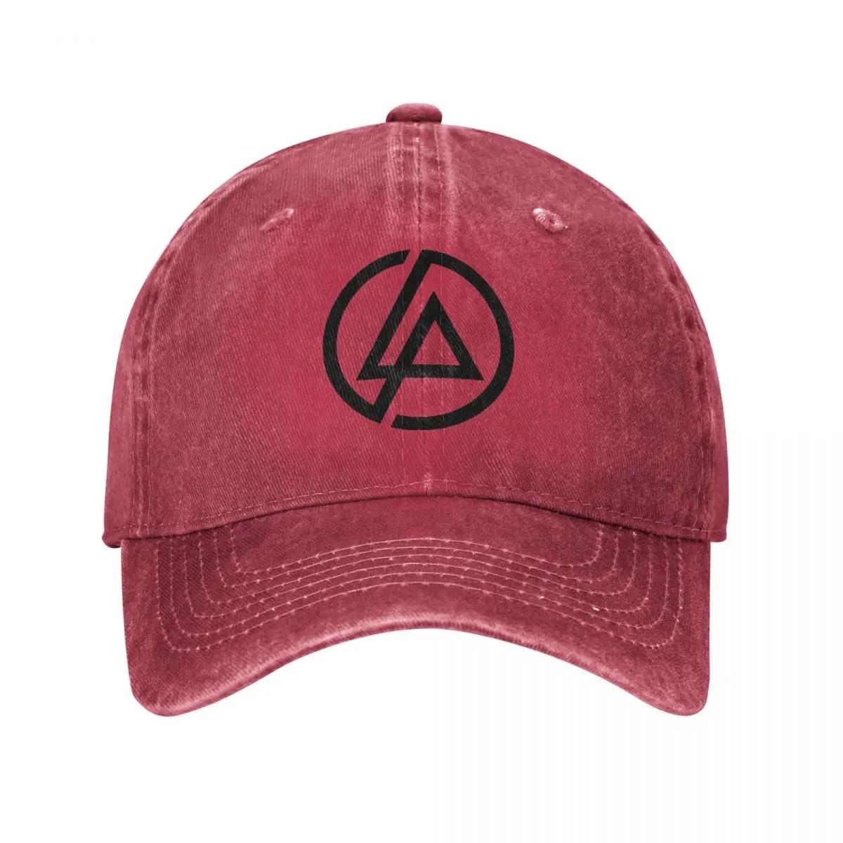 Linkin-Park Meteora Minutes To MidnightAngle Emblem Baseball Cap Distressed Denim Snapback Cap Unisex Women Adjustable Hats Cap One Size