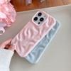 Lovely Candy Color Glossy Silicone Soft Case For iPhone 16 15 14 Plus 13 12 11 Pro Max Anti-Slip Lines Cover Shockproof Shell