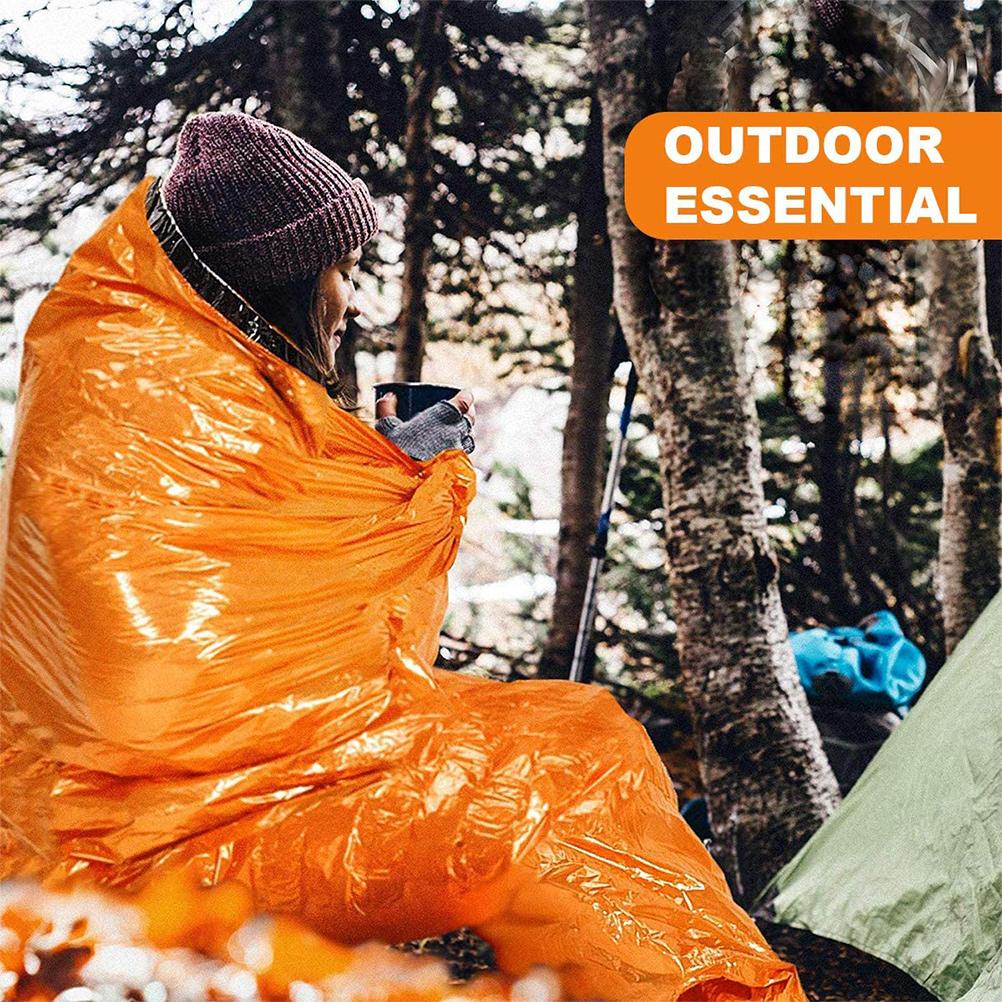 Emergency Survival Sleeping Bag Emergency  Blanket Waterproof Portable Insulation Bags for