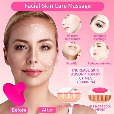 Mini Gesichts- und Augenmassagegerät Gesicht/Augen Faltenreduzierung Anti-Aging Hautverjüngung Reduziert Augenringe Gesichtshautpflege-Werkzeuge