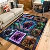 Cyber Buffalo Collection Pattern Rug Floor Mat for Living Room or Bedroom Soft and Comfortable Carpet a Gift for Birthday and Holiday.