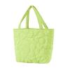 Borsa a mano Autunno e Inverno da Donna a Spalla Singola Trapuntata a Fiori in Cotone Borsa a Mano Casual Moda Cotone Pieghettato Borsa a Nuvola