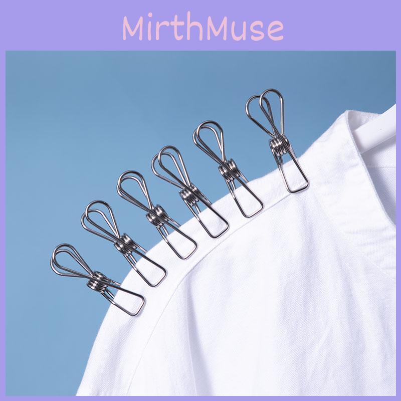 Stainless Heavy Duty Steel Laundry Clips With Antiwind For Indoor Drying Outdoor