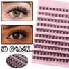 Diy Segmented Single Tuft Of Flower Hair 200 Tufts Of False Eyelashes 10-16Mm Eyelashes Dense Curl