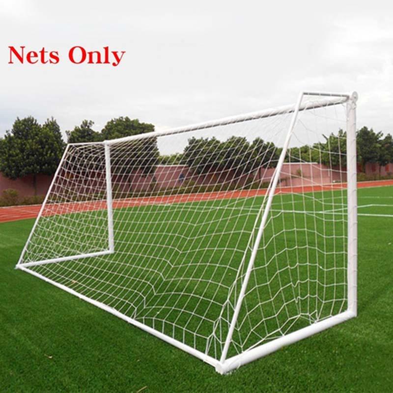 Full Size Soccer Replacement Goal Nets Portable outdoor sports match training junior Kids Football Net NOT Include Posts