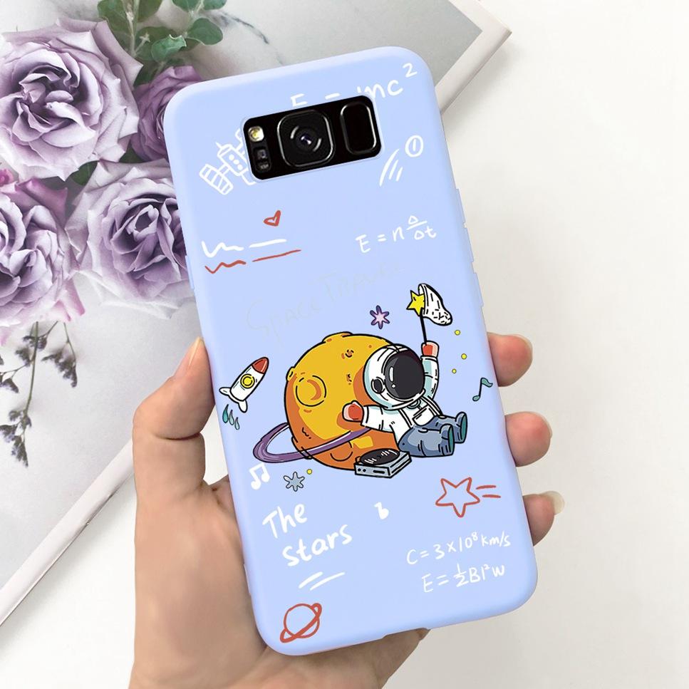 New For Samsung Galaxy S8+ SM-G955F Case Luxury Flower Butterfly Soft Silicone Cover For Samsung S8+ S8Plus S8 Bumper Phone Case