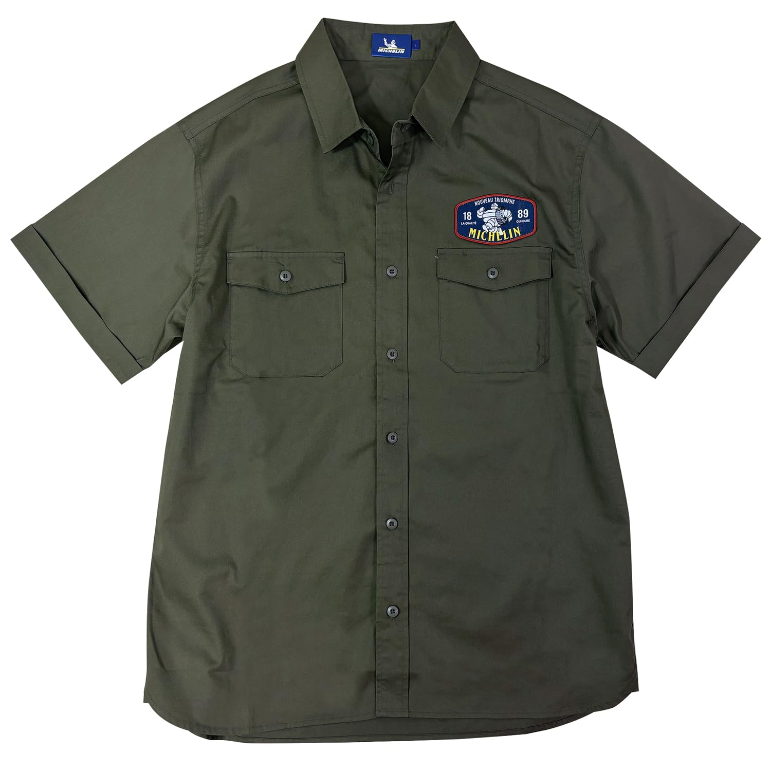 Рабочая рубашка Michelin 227684 Оливковый Средний