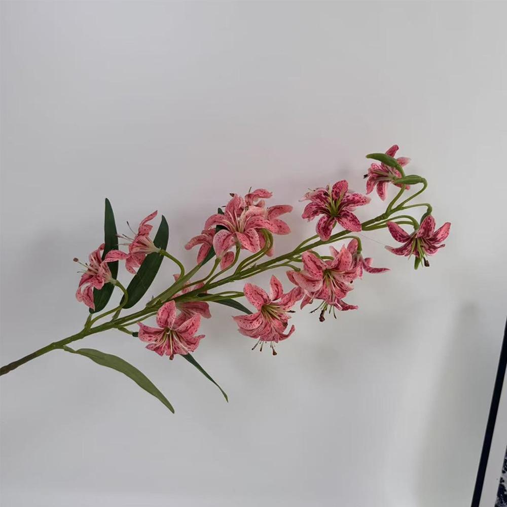 

Realistic Fake Flowers Green Plants Simulation Silk Flower Floral Arrangements Outdoor Garden Style 8