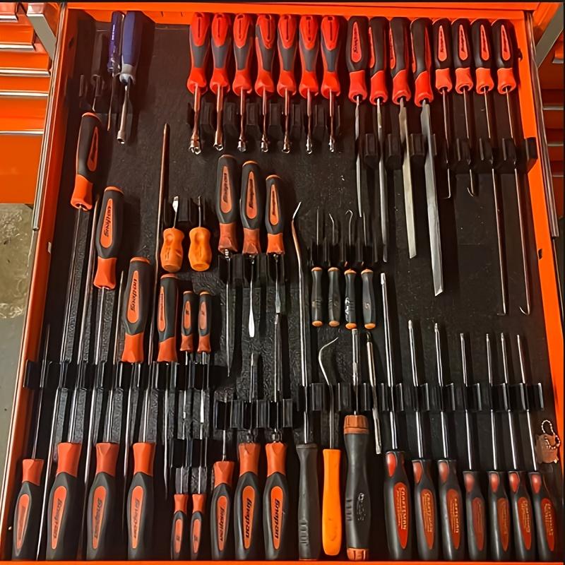 16 Modular Screwdriver Storage Box Multi-Purpose Hardware Tool Adjustable Durable Plastic Tool Box Gadget
