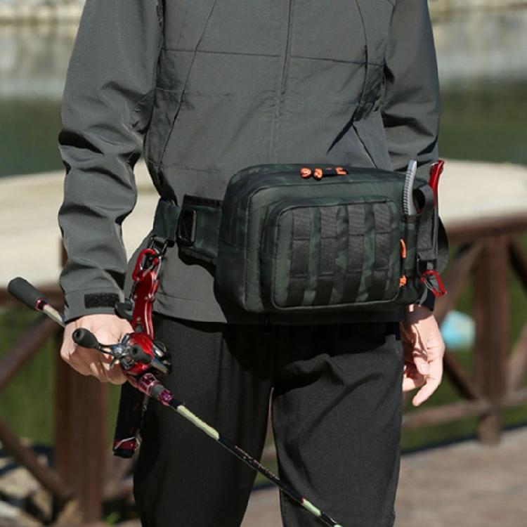 Multifunctional Pack for Outdoor Fishing Travel Sports Waist Bag Shoulder Bag Fishing Equipment Bag