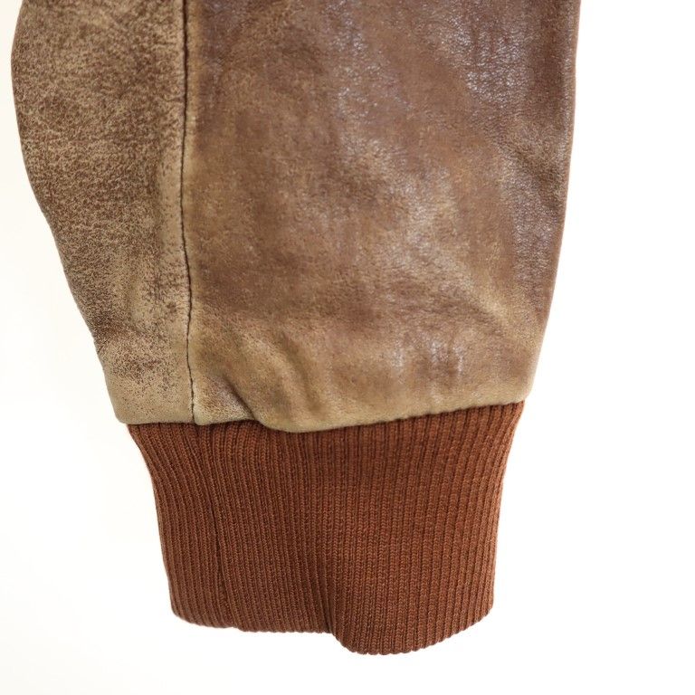 Retro Grade Cowhide leather jacket S Brown Men's Used