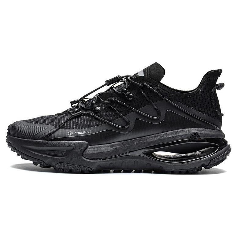 New LiNing Yijie Durable Breathable Low Top Running Shoes Black ARDT011-5