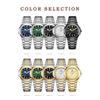POEDAGAR Montre-bracelet Femme Exquise Étanche Lumineuse Date Mode Montres Dames Acier Inoxydable Montre à Quartz