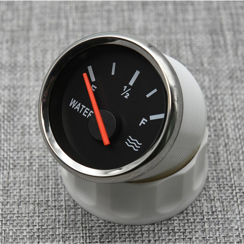 100mm 150mm 200mm 250mm 400mm Fuel Level Sensor 0-190 ohm 240-33ohm Water Level Guage Meter 52mm Gauge for Boat Car Customized