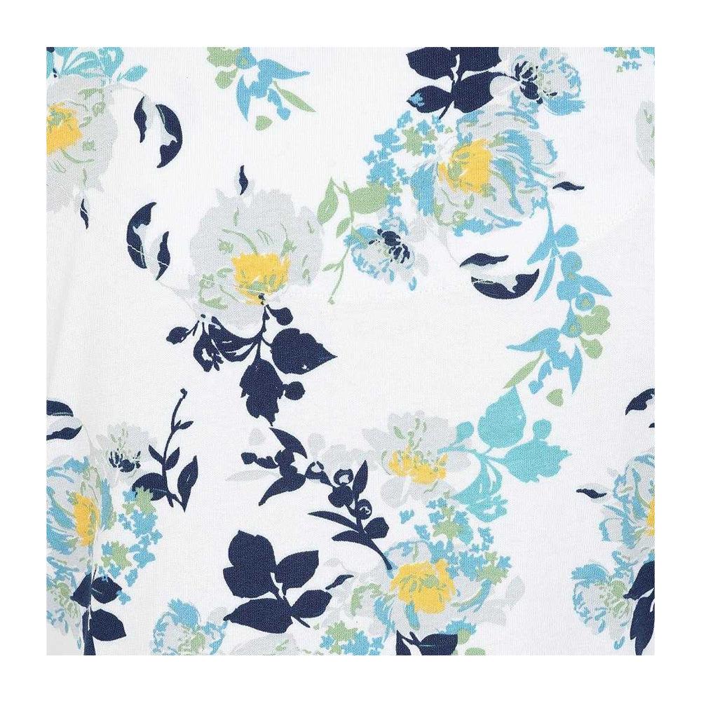 Lazy Jacks Womens/Ladies Fleur Printed Cotton Slub T-Shirt