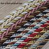 6mm-8mm Colored Decorative Three-Strand Cushion Bolster Rope for Sofa and Curtains