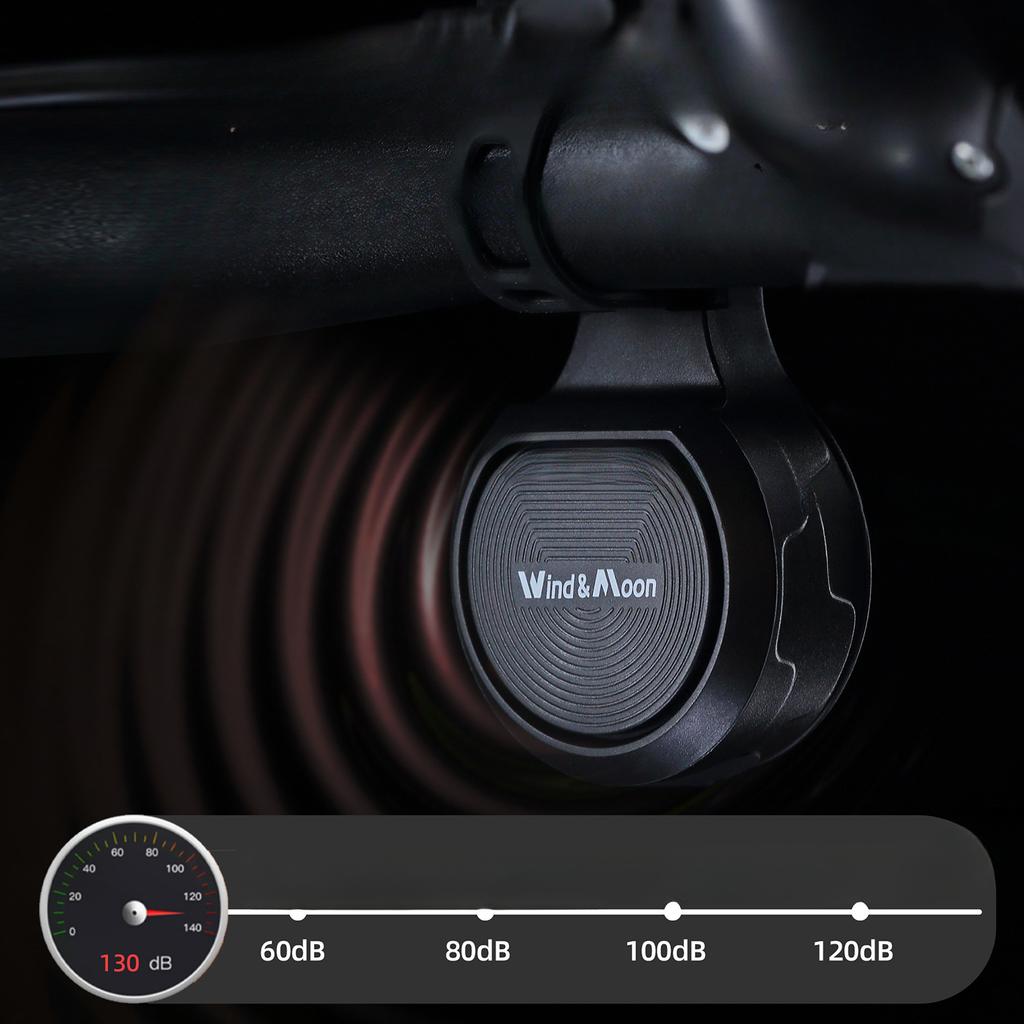 Bicycle Electric Horn Multi Tone Adjustable Mountain Bike Electric Bell USB Charging Waterproof Horn Bicycle Alarm