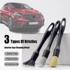 3pcs Cleaning Brush Car Air Conditioning Vent Clean Crevice Sweep Dust Duster Car Interior with Brush Car Wash Tool Set