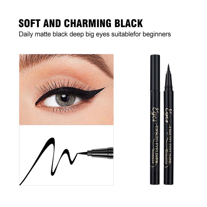 GICYMANTY Стойкий, Не Размазывающийся, Гладкий Карандаш-Лайнер для Глаз 0.6ml
