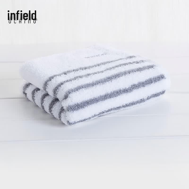 UCHINO Classic Striped Cotton Face Towel