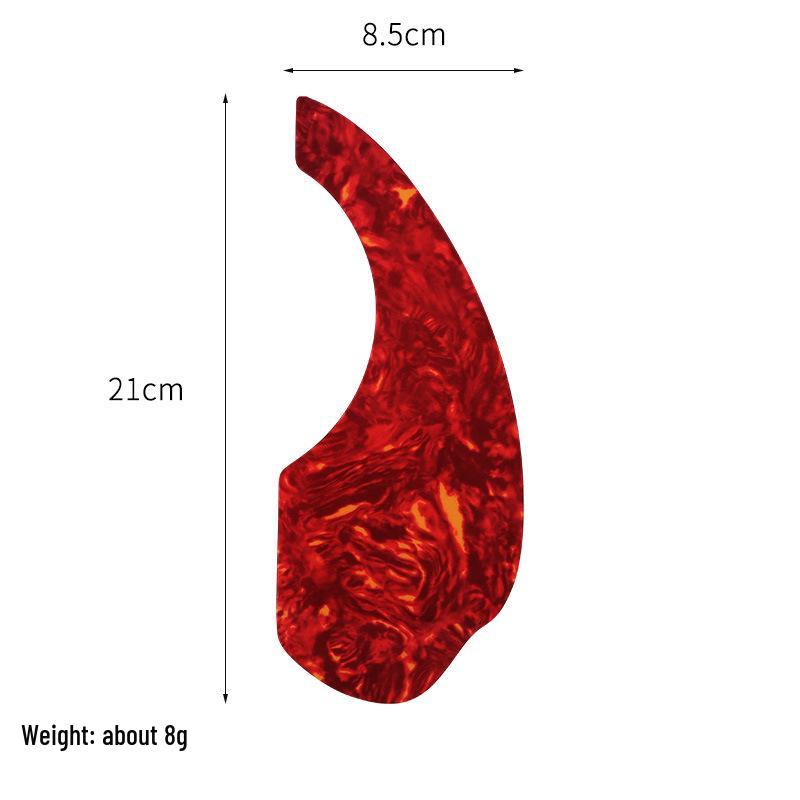 Gitaar slagplaat voor 38", 40", 41" – Gekleurde Onregelmatige Vorm, Geschilderd Stickerbord Accessoire
