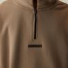 Fear of God Essentials Mockneck Half-Zip Fleece Sweatshirt SS21 Unisex Sweatshirt Taupe FOG-SS21-592
