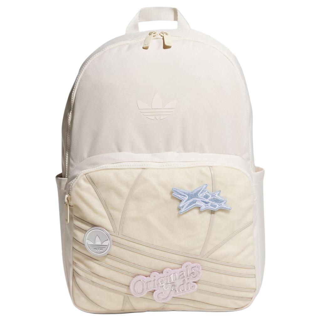 Adidas Originals Recycled Polyester Laptop Bag Portable Backpack Unisex White