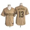 Unisex Baseball Jersey Shirt With Number Embroidery MLB Style Cotton Blend Sportswear Men Women Fall