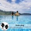 Badebassengpumpe Dreneringsplugg R0446000 Dreneringsplugg med O-ring Erstatning Dreneringsplugg for Booster-serien Pumpe Og Vannrensesystem