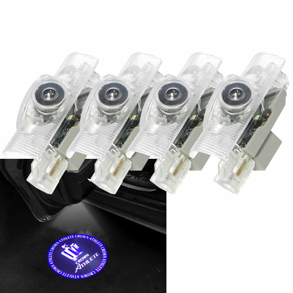 

Комплект мини-логотипов Crown для дверей с приветственным светодиодным логотипом для и 210 серии Crown, синие лампы, лампы, 4, инструменты, фонари, фонари,