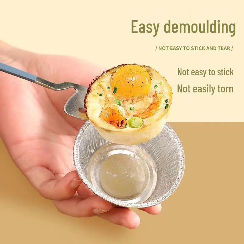 Disposable Aluminum Foil Baking & BBQ Cups