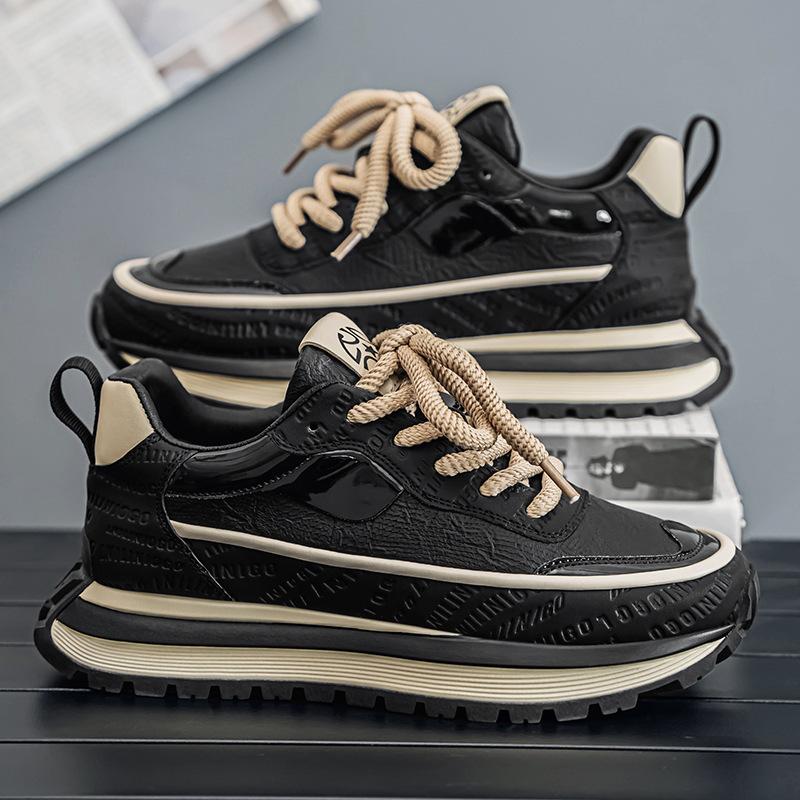 Shoes men's shoes autumn and winter new low-top Forrest Gump shoes versatile thick-soled heightening shoes sports and leisure shoes