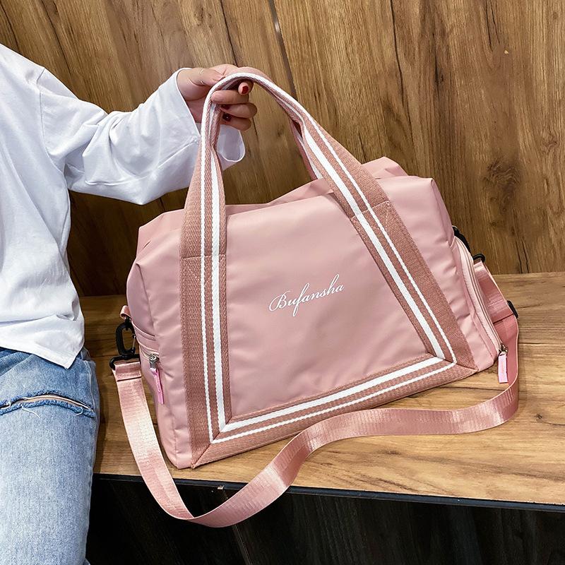 Large-capacity new travel bag, wet and dry separation fitness bag, men's and women's short-distance travel travel boarding luggage