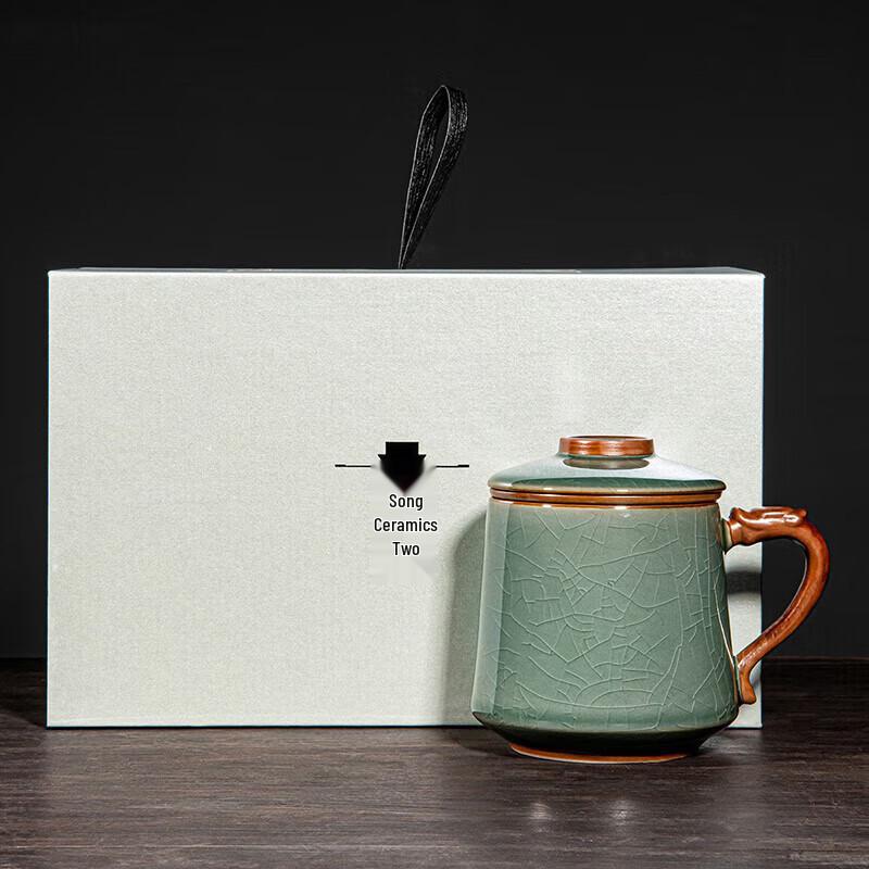 Qixuanyuan Ceramic Tea Separator Office Mugs