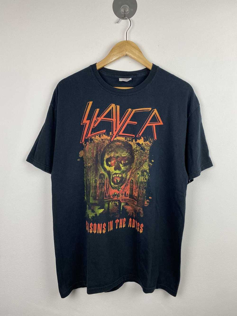 Slayer Band Season in the Abyss Black Unisex T-shirt Reprint S5XL KH7937 XXXL