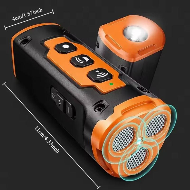 Lightweight ABS Ultrasonic Repellers with Double Mode Strobe Illuminates Dog Walking Defense for Animal Defense