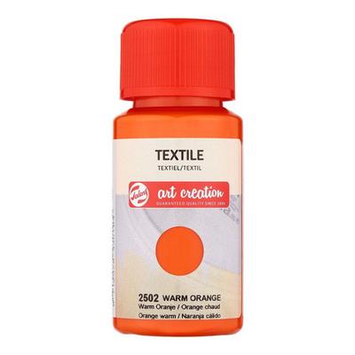 Silk Fabric Paint - Warm Orange - Talens Art Creation - 50ml